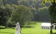 Wedding in Gilbert White's garden