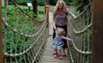 Wobbly bridge