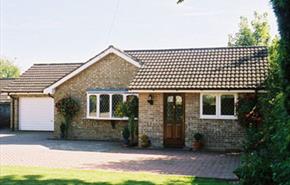 View of front entrance to Burwood self catering