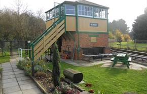 Romsey signal box.