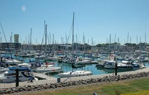 View of marina