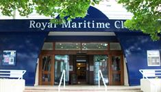 Photo of the front of the Royal Maritime Club.