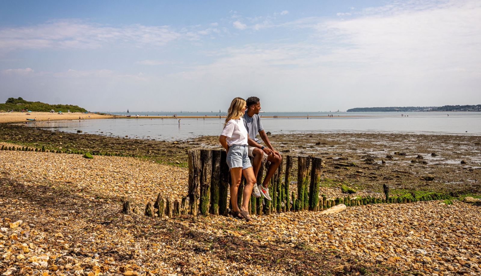 Lepe Country Park Beach in Hampshire