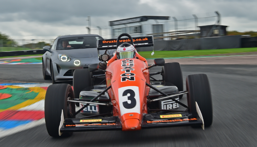 Thruxton racecar