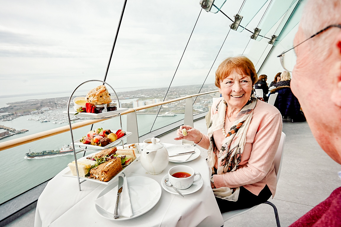 High Tea at Emirates Spinnaker Tower in Portsmouth