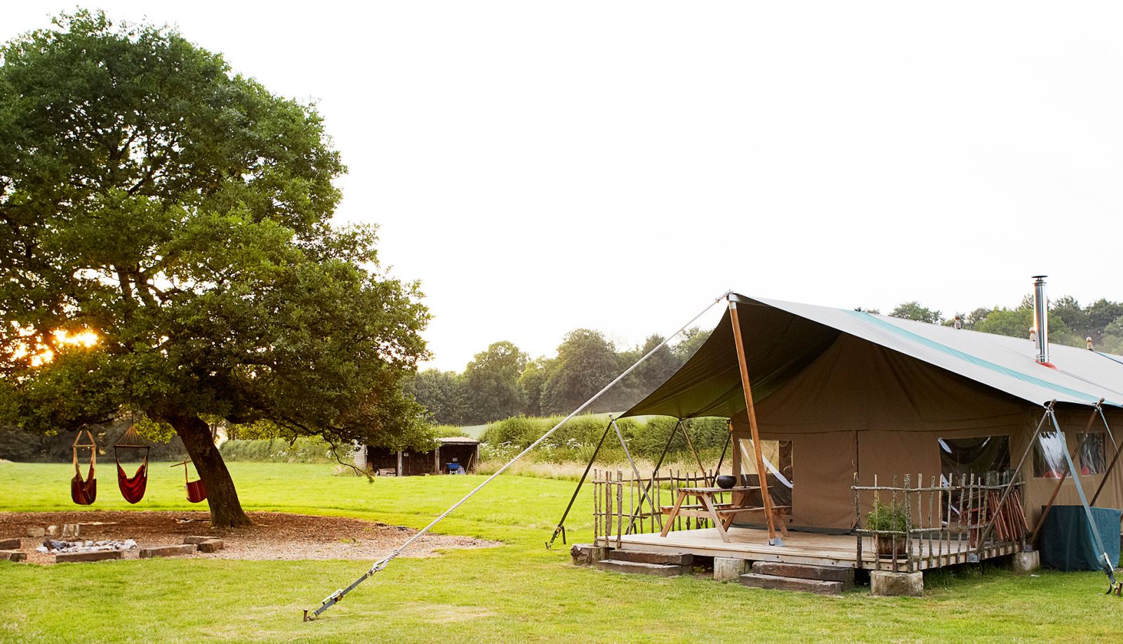 Glamping in Hampshire