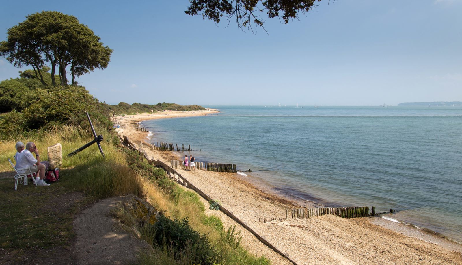 Lepe Country Park Beach