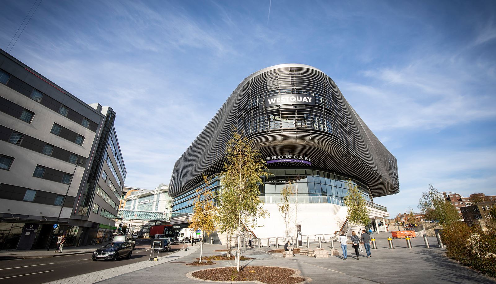 West Quay Shopping Centre in the city of Southampton