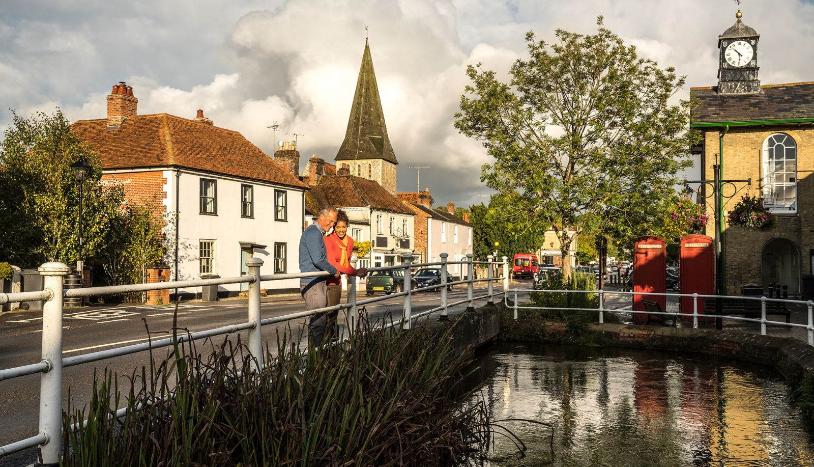 The Town of Stockbridge in the Test Valley