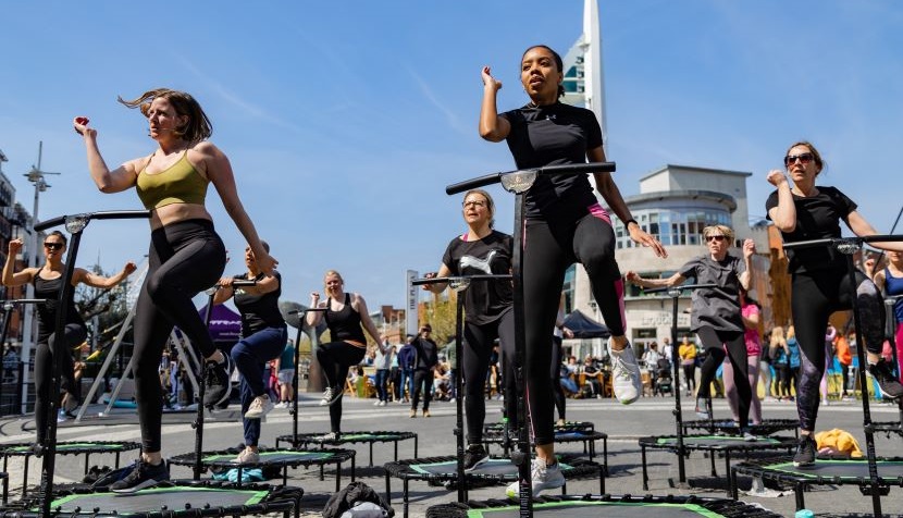 Sweat Fitness Festival Gunwharf Quays