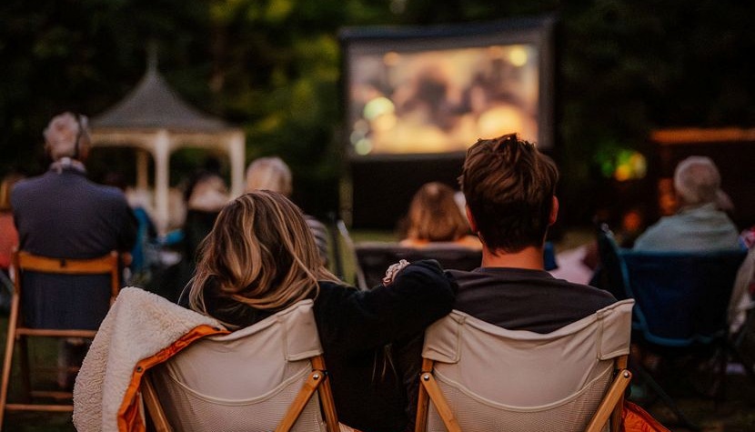 Lainston House outdoor cinema