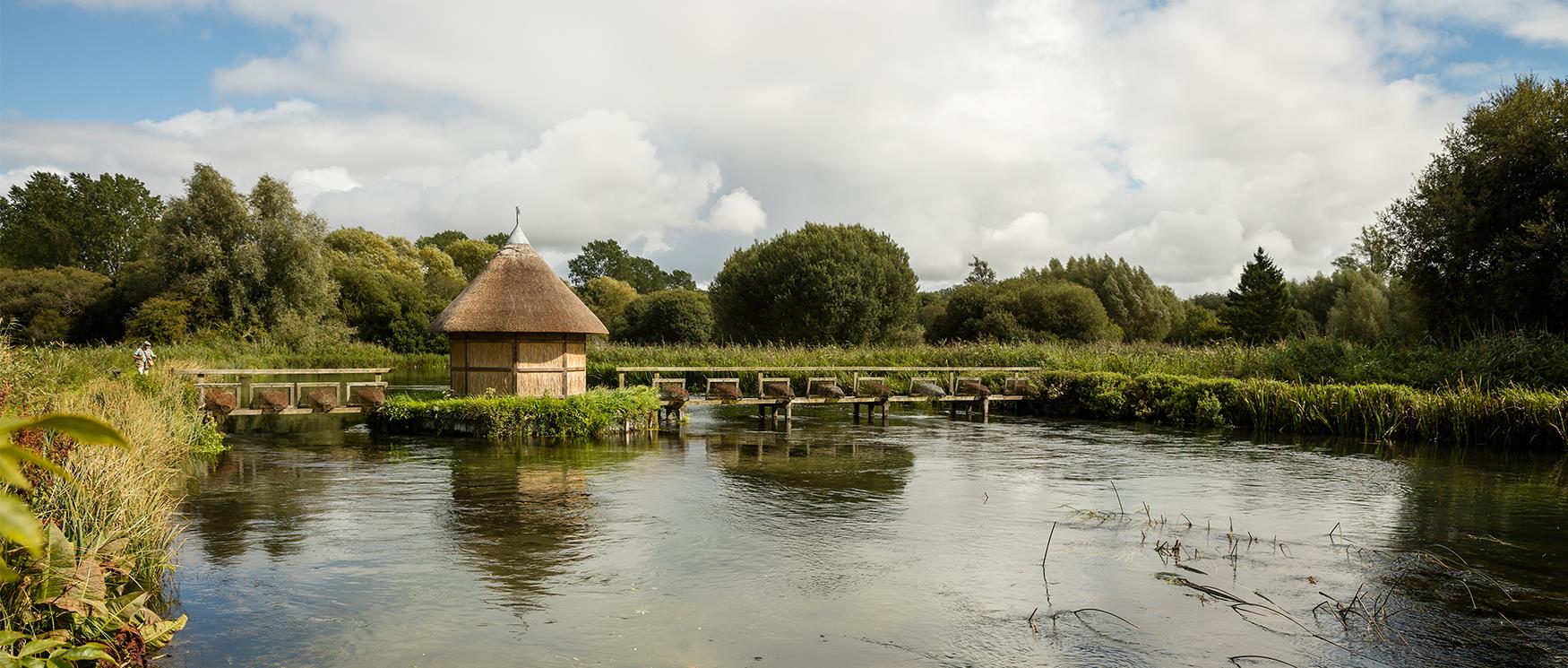 The River Test in the Test Valley