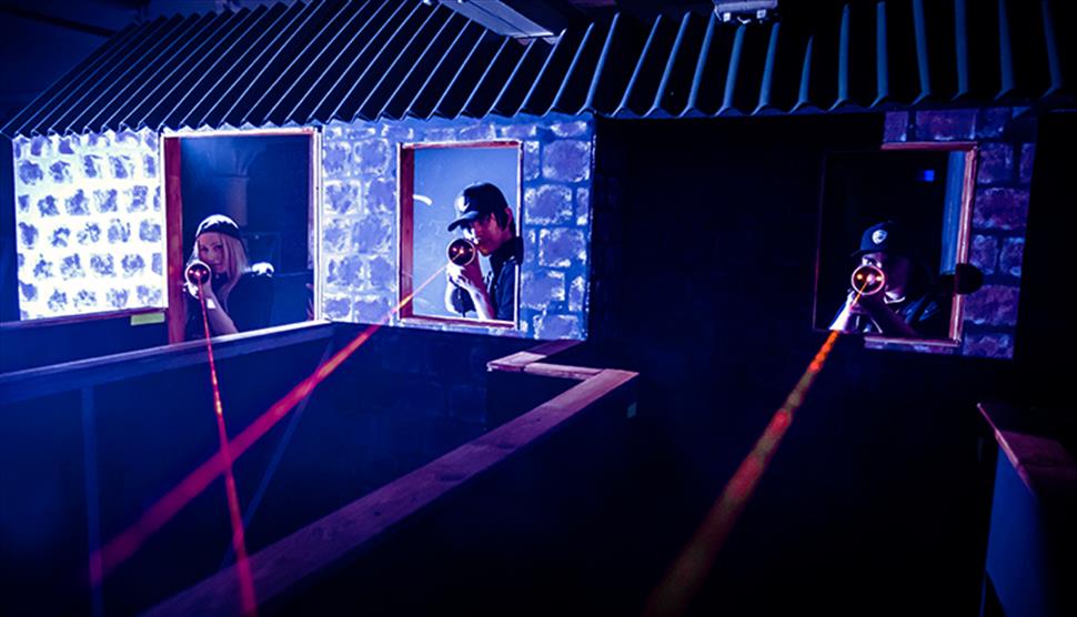 Laser Quest at Action Stations Visit Hampshire