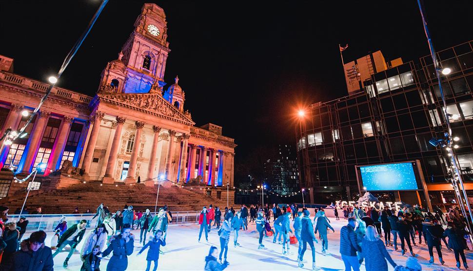 Portsmouth Ice Rink at Guildhall Square Visit Hampshire