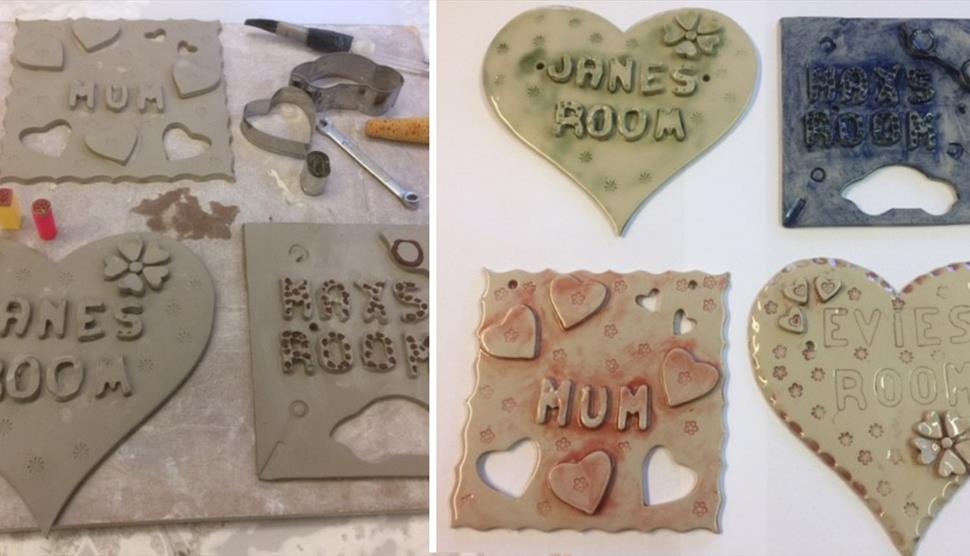 Pottery Plaque Making Visit Hampshire