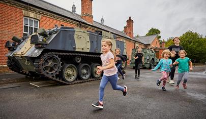 Tank at the Aldershot Military Museum